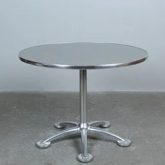 JORGE PENSI. Amat-3 for Knoll, garden/bistro table, model 'Toldedo', 1980s, Spain.