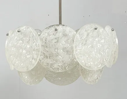 Mid Century Ceiling Lamp/Chandelier, Germany, 1970s.