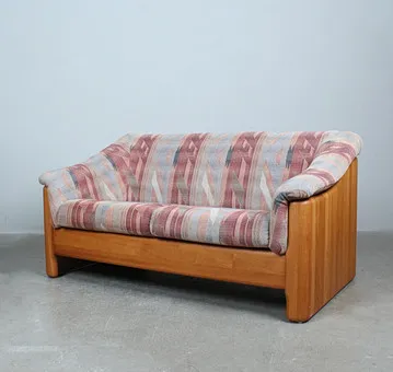CFC SILKEBORG. Sofa / dvoumístná, teak, 1980er, Dánsko.