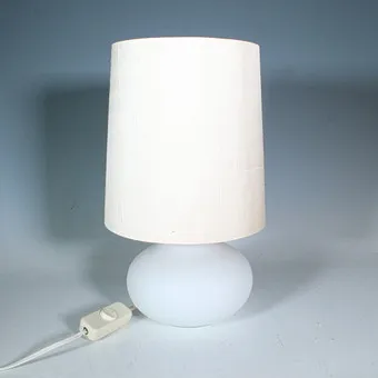 HEINZ JOSEF OHM. Table lamp by Glashütte Limburg from the 1970s.