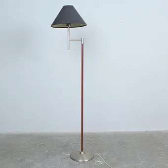 Otočná stojací lampa Mid-Century ze 70. let.
