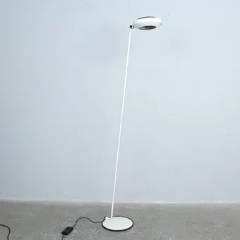 TOMMASO CIMINI. Lumina, lampadaire, modèle '' Elle 1 '' variable, années 1980.