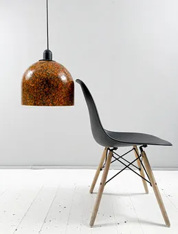 Mid Century plafondlamp van Peil & Putzler, Duitsland, jaren 1970.