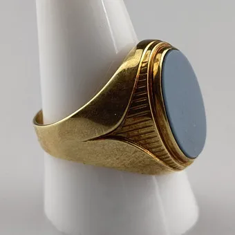 Men's ring in yellow gold - yellow gold 585/000.