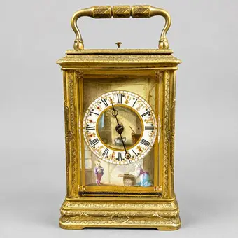 Fransk Napoleon III-rejseur til det engelske marked, omkring 1870