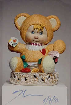 KOONS, JEFF. "Amore" (1988), Multiple, Kunstpostkarte.