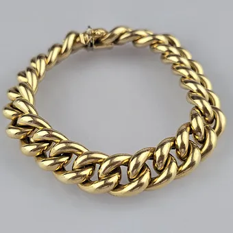 GOLDARMBAND 14 KARAT GOLD.