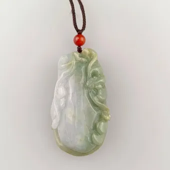 JADEANHÄNGER "CHINAKOHL" - 20.JH.