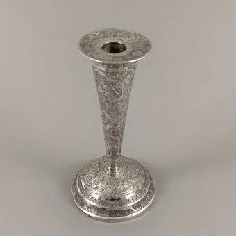 SVIČNÍK - indoperský, stříbro testováno.