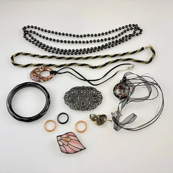 Konvolut Schmuck, 11-teilig.