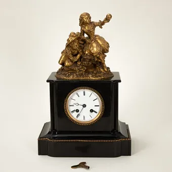 Pendule, Frankrijk, eind 19e/begin 20e eeuw.