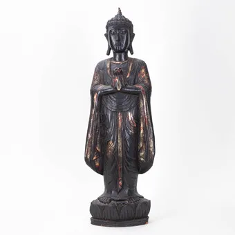 Stojící Buddha Šákjamuni, 20. stol.
