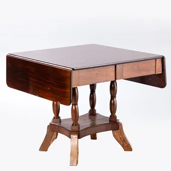 Eettafel, mahonie, Duitsland, circa 1860.