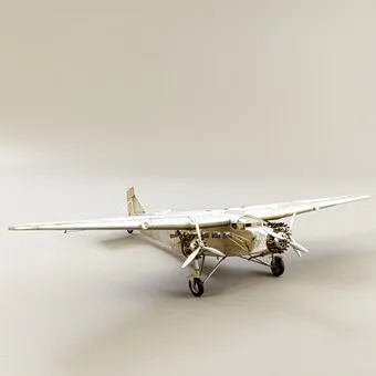 Modellflugzeug Ford Trimotor.