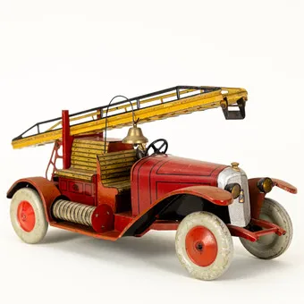 LE JOUET DE PARIS (JEP)。消防车/云梯车，法国，1920年代。
