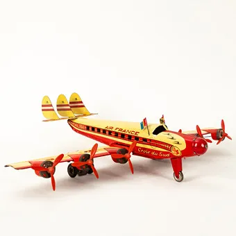 JOUSTRA。Air France 'Croix due Sud' Falba 飞机模型,斯特拉斯堡,1950年代。