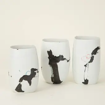 KARIN BABLOK. Three vases, Hamburg, 2016.