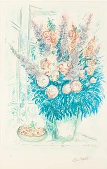 MARC CHAGALL (1887-1985), PODLE. Le Grand Bouquet.