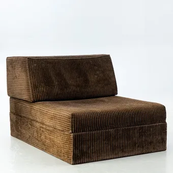 Fauteuil / Daybed avec rangement, années 1970.