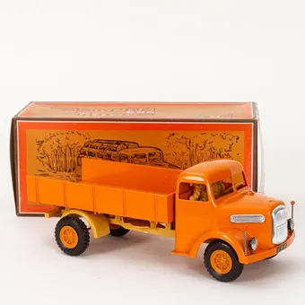 OSUL, nákladní auto MAN z plastu, vč. originálního obalu, 1950-1970.