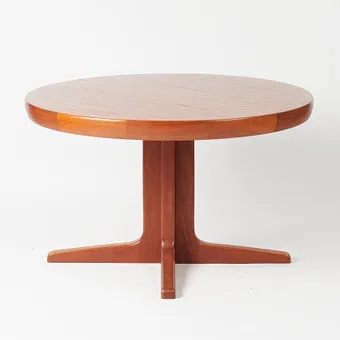 IB KOFOD-LARSEN。Faarup Møbelfabrik,可伸缩餐桌,柚木,1960年代,丹麦。(3)。