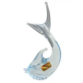 Figurine de dauphin de Joska Waldglashütte.