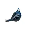 ARTGLASS-FIGUR EINER TAUBE, HANDGEFERTIGT AUS FINNLAND.