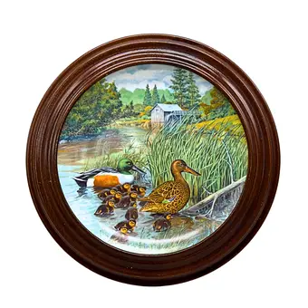 BART JERNER. Assiette de collection en porcelaine limitée Edwin M. Knowles.