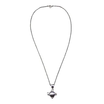 Collier en argent 925 avec pendentif poisson.