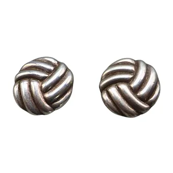 Clips d'oreille en argent 925.