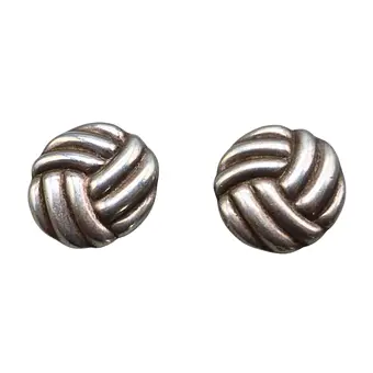 Clips d'oreille en argent 925.