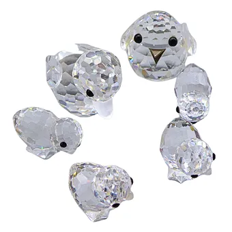 SWAROVSKI VÖGEL KONVOLUT (6-TEILE).