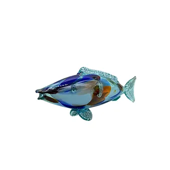 FISH FIGURINE, MOUTH-BLOWN.