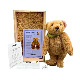 Sběratelská edice Steiff „Der limitierte Bose Bär”.