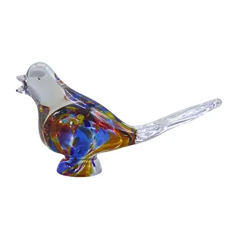 OISEAU EN VERRE DE MURANO.