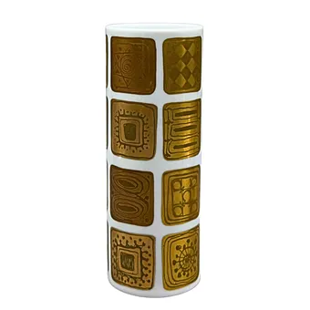 BJÖRN WIINBLAD. PORCELANOWY WAZON ROSENTHAL "QUATRE COULEURS".
