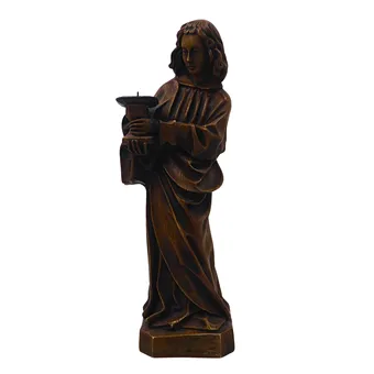 HOLZFIGUR LICHTTRÄGER.