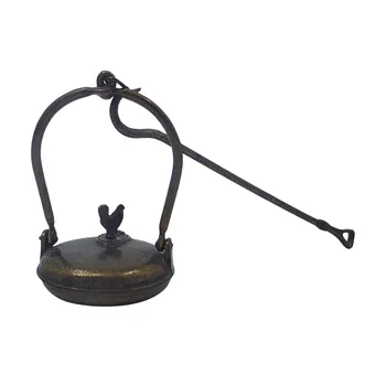 LAMPE DE MINE ANTIQUE.