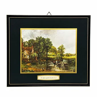 JOHN CONSTABLE. REPRODUCTION "THE HAY WAIN".