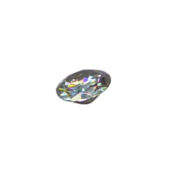 MOISSANITE GRIS DE 0,5CT AVEC CERTIFICAT.