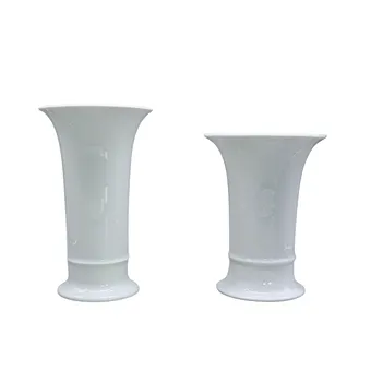 Vázy porcelánky Höchst, sada 2 dílů.