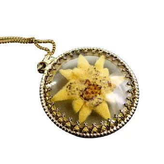 EDELWEISS KETTE AUS 835ER SILBER.