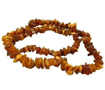 BERNSTEIN - BUTTERSCOTCH KETTE - ENDLOSKETTE.