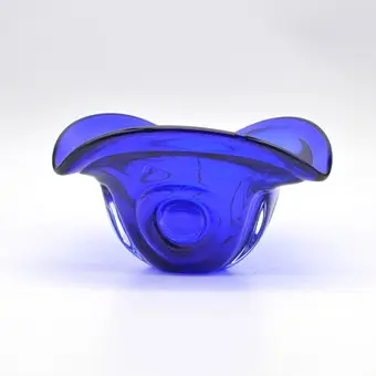 MURANO DESIGNER SCHAAL, ONBEKENDE KUNSTENAAR, STUDIOGLAS, ITALIË, OMSTREEKS 1950.