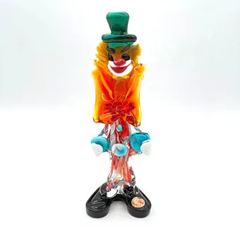 CLOWN EN VERRE DE MURANO VINTAGE.