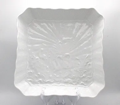 MEISSEN SIDE DISH, MEDIUM, SHAPE "SWAN DESIGN", WHITE, L 22 CM, NEW WITH ORIGINAL PACKAGING.