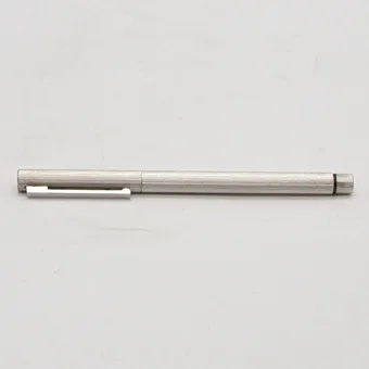 Lamy, stylo plume, argent sterling, plume en or blanc 585, fin du 20e siècle.