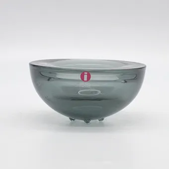ANNALEENA HAKATIE. IITTALA, BALLO, TEELICHTHALTER, MIT STUDIOLABEL, FINNLAND, UM 1990ER.