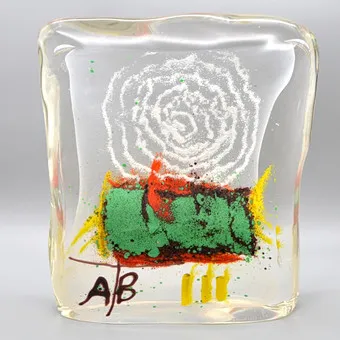 JAMES COIGNARD (1925-2008). SCULPTURE, MULTIPLE STUDIO GLASS, LIMITED EDITION, CIRCA 2000s.