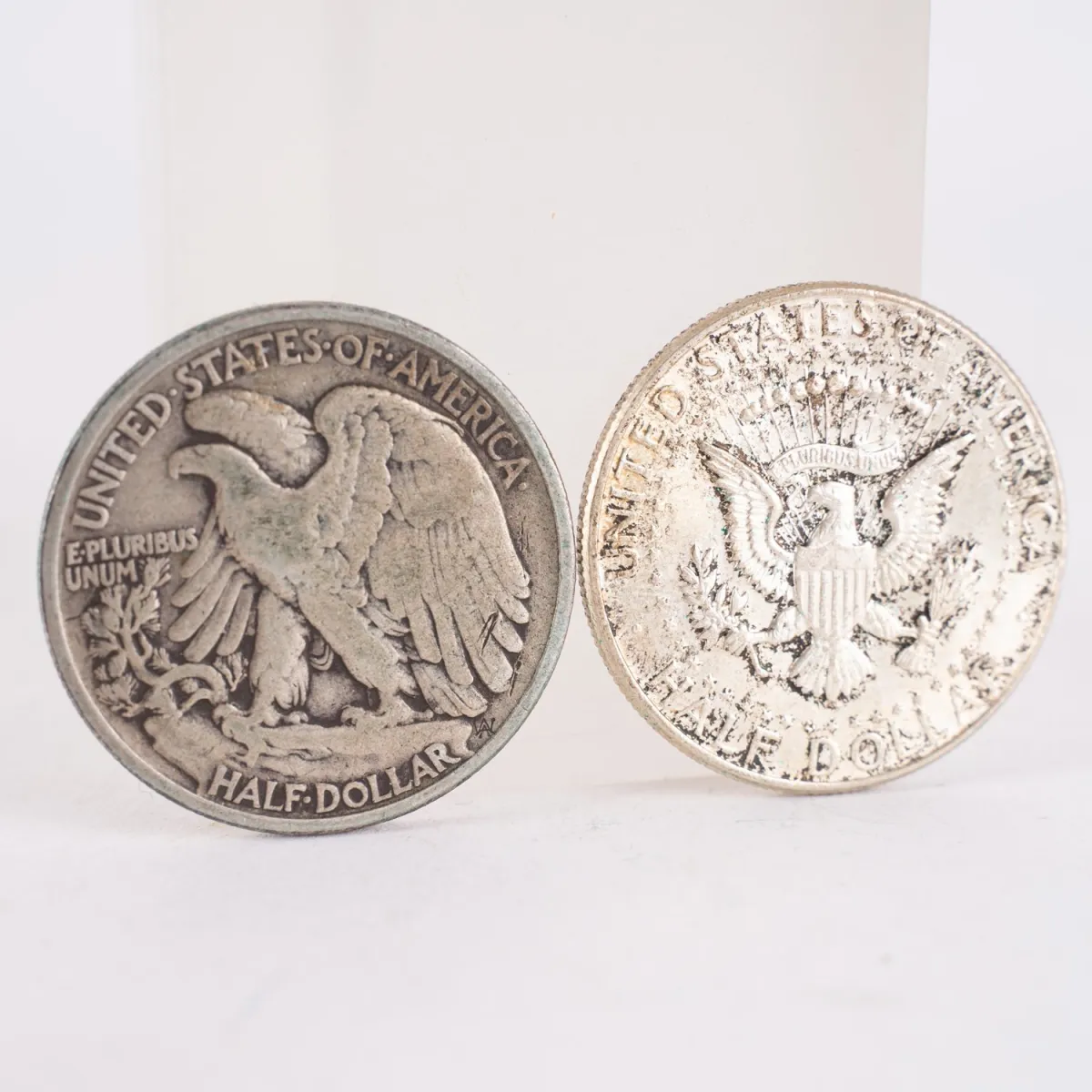 VS: 2x Half Dollar - 1934 / 1964 - verschillende condities